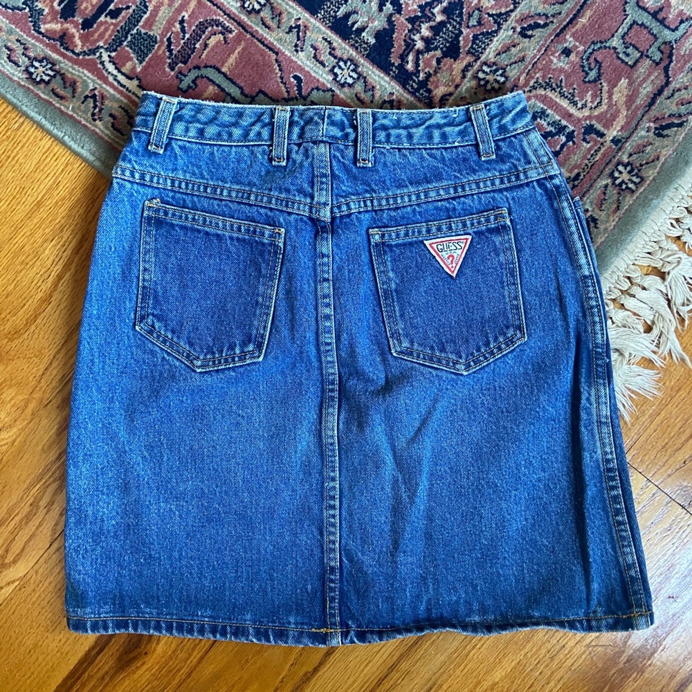 GUESS vintage denim skirt